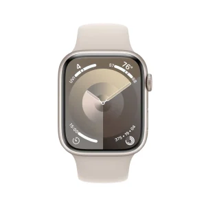 Apple Watch Series 9 GPS 45mm Starlight  Aluminium Case with Starlight Sport Band