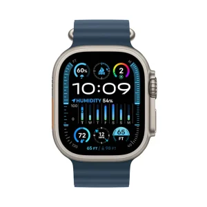 Apple Watch Ultra 2 Titanium Case with Ocean Band